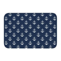 Axyaa Nautical Compass Anchor Rudder Printed Small Non-slip Doormat