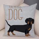 Axyaa Cartoon Dog Pet Animal Pillowcase