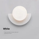 Axyaa Macaron Colored Fan Wall Lamp Night Light Modern Minimalism Fixture