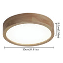 Axyaa Wooden LED Ceiling Light Chandelier Pendant for Modern Home Lighting