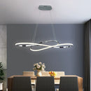 Axyaa LED Chandelier with Dimmable Remote - Modern Lighting for Home and Office