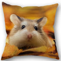 Axyaa Hamster Series Sofa Cushion Cover Pillowcase - Home Party Car Bedding