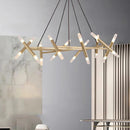 Axyaa Modern LED Pendant Chandeliers for Living and Dining Room Lighting