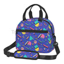 Axyaa Retro Insulated Lunch Bag | Waterproof Thermal Bento Box for Work & School