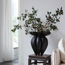 Axyaa Abstract Black Jellyfish Flower Vase Handicraft Home Decor Accessory