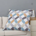 Axyaa Floral Series Pillowcase: Square Office Cushion Cover in Elegant Printing Pattern