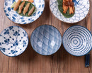 Axya Ceramic Rice Noodle Soup Dessert Bowl Korean Ice Retro Tableware Bowl