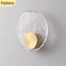 Axyaa Copper Crystal Wall Lamp for Bedroom and Living Room