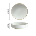 Axyaa Ceramic Specialty Plate Set for Dining and Molecular Cuisine
