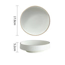Axyaa Ceramic Specialty Plate Set for Dining and Molecular Cuisine