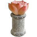 LED Lotus Desk Lamp by Axyaa - Creative Resin Shade for Home, Office, and Hospitality