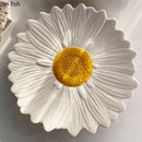 Axya Daisy Ceramic Dinner Plate Creative Tableware