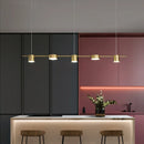 Axyaa Modern LED Pendant Light, Dimmable Kitchen Chandelier for Living Room, Dining Room, Bar