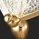 Axyaa Butterfly Chandelier: LED Acrylic Hanging Light for Parlor, Bar, Bedside.