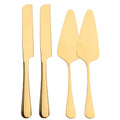 Axyaa 4-Piece Stainless Steel Baking and Cutting Knife Set