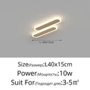 Axyaa LED Ceiling Lights for Bedroom Hallway, Modern Indoor Lighting Fixtures for Living Room