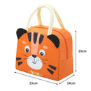 Axyaa Cartoon Kids Lunch Bag Insulated Thermal Tote Waterproof Oxford High Quality