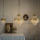 Axyaa Modern Luxury LED Chandelier for Living Room Ceiling Light