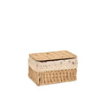 Axyaa Hand-woven Rattan Storage Baskets - Multi-Purpose, Home Decor, Toy Storage