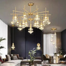 Axyaa Modern LED Chandeliers for Dining Room Pendant Lights Hanging Lamps