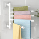 Axyaa Stainless Steel Wall Shelf & Towel Rack Bathroom Kitchen Organizers Storage Shelf