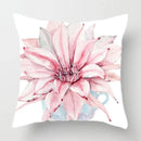 Axyaa Watercolor Cactus Flower Pillow Case 45x45cm