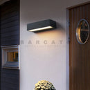 Axyaa LED Outdoor Wall Lamp, IP65 Waterproof Garden Lights for Courtyard, Porch, Balcony, Villa