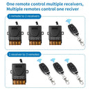 Axyaa Wireless 433Mhz Switch Control Relay for Water Pump Motor LED Appliance