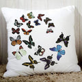 Axyaa Butterfly Printed Couch Cushion Cover 45x45cm Home Decor Pillowcase