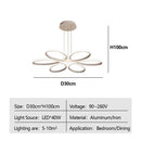 Axyaa LED Chandelier Ceiling Light for Home Decor Lighting in Various Rooms