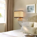 Axyaa LED Wall Lamp with Rotatable Spotlight for Bedroom Reading