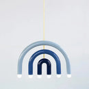 Axyaa Rainbow U-shaped Pendant Lamp for Modern Living Room LED Lighting