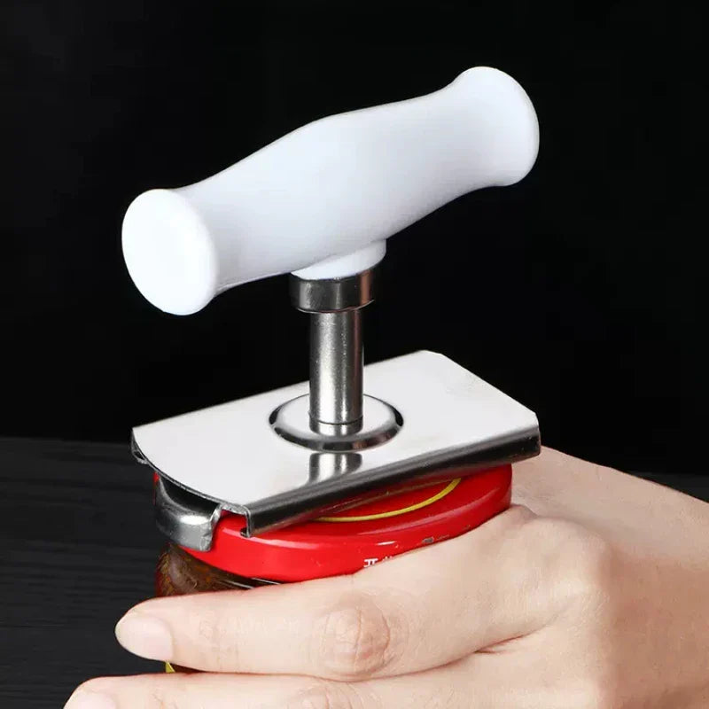Axya Stainless Steel Can Opener & Bottle Cap Screwdriver