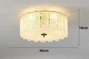 Axyaa Modern Crystal Chandelier Light - Elegant Glass Lamp for Home Living Dining Bedroom