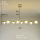 Axyaa LED Glass Ball Chandeliers for Home Decor & Kitchen Lighting