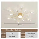 Axyaa LED Ceiling Lamp: Modern Nordic Living Room Dining Bedroom Lighting