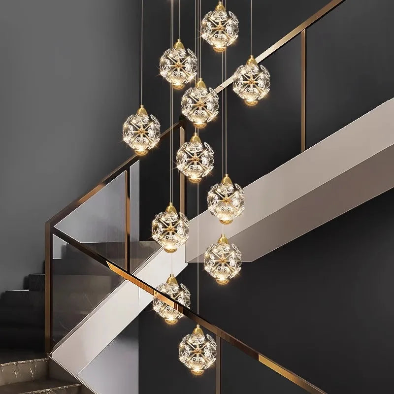 Axyaa Modern Dine Room Pendant Light Ceiling Chandelier LED Hanging Lamp