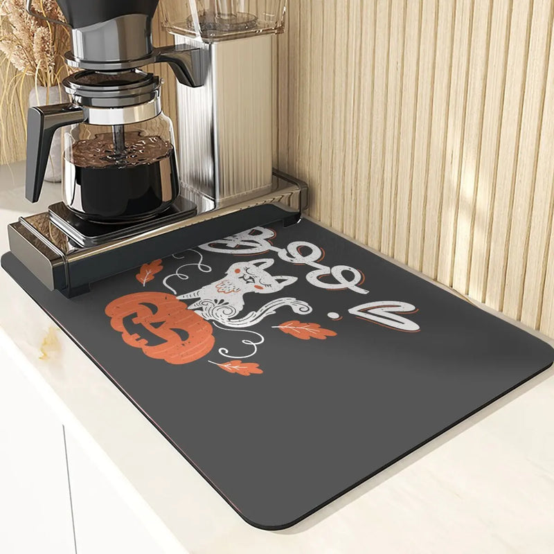 Axyaa Witchy Silicone Dish Drying Mat