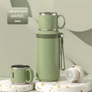 Axyaa Insulated Stainless Steel Thermal Water Bottle with Flip Lid for Sports & Outdoors