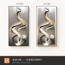 Axyaa Crystal Painting Porcelain LED Wall Lamp for Home Décor