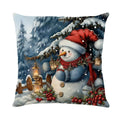 Axyaa Christmas Pillow Cover Set - Festive Home Decor & Gift