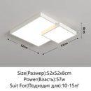 Axyaa LED Ceiling Lamp for Modern Living Room Bedroom Office Lighting