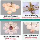 Luxury Axyaa LED Chandelier for Living Room, Restaurant, Kitchen, Bedroom - Modern Nordic Ceiling Pendant Light