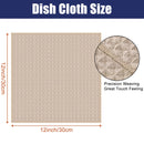 Axyaa Microfiber Waffle Kitchen Towels - Ultra Absorbent Cleaning Rags