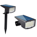 Axyaa Solar Spotlight 53LED Adjustable Outdoor Landscape Wall Light IP65 Waterproof
