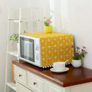 Axya Cotton Linen Microwave Cover - Dustproof Electric Baking Oven Cover