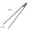Axyaa Silicone Tongs: Non-Slip Long Handle Cooking Clip for Home Kitchen
