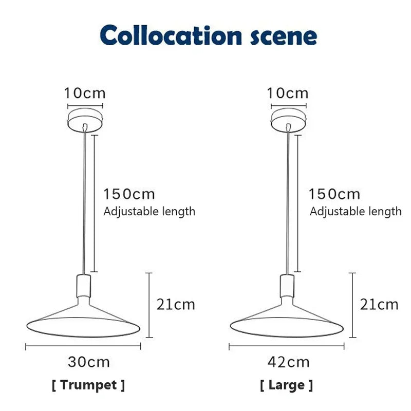 Axyaa Nordic Pendant Light for Home Decor, Elegant Ceiling Chandelier