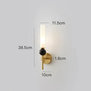 Axyaa Marble Wall Lamp - Modern Copper Nordic Design for Living Room & Bedroom