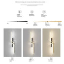 Axyaa LED Stair Wall Light - Minimalist Interior Wall Lamp for Living Room Bedroom